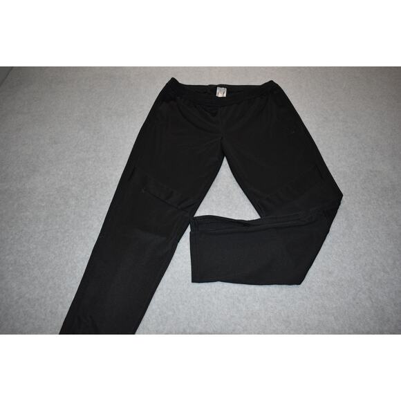 Adidas Gym Pants Joggers Mens Size XL Slight Tapered Slim ZIP Ankle Polyester - Picture 2 of 8